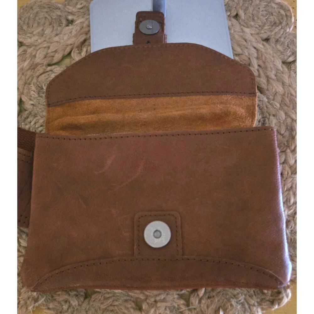Spikes & Sparrow Leather Belt Bag Missouri Brandy Ladies - Picture 5 of 11